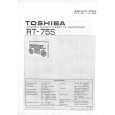 TOSHIBA RT75S Instrukcja Serwisowa