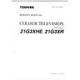 TOSHIBA 21G3XHE,XR Instrukcja Serwisowa