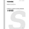 TOSHIBA V851EG Instrukcja Serwisowa