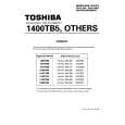 TOSHIBA 1400TB5 Instrukcja Serwisowa