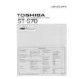 TOSHIBA ST-S70 Instrukcja Serwisowa