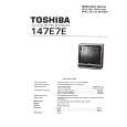 TOSHIBA 147E7E Instrukcja Serwisowa