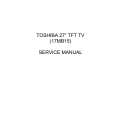 TOSHIBA 17MB15 CHASSIS Instrukcja Serwisowa