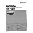 TOSHIBA XRV22 Instrukcja Serwisowa