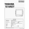 TOSHIBA 1510RTD Instrukcja Serwisowa