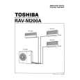 TOSHIBA RAV-M200A Instrukcja Serwisowa