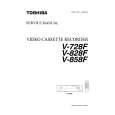 TOSHIBA V-828F Instrukcja Obsługi