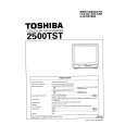 TOSHIBA 2500TST Instrukcja Serwisowa