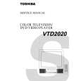 TOSHIBA VTD2020 Instrukcja Serwisowa
