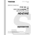 TOSHIBA HD-E1KE Instrukcja Serwisowa