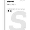 TOSHIBA W55 Instrukcja Serwisowa