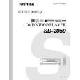 TOSHIBA SD2050 Instrukcja Serwisowa
