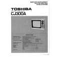 TOSHIBA CJ300A Instrukcja Serwisowa