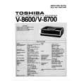 TOSHIBA V8600 Instrukcja Serwisowa